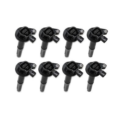 Direct Ignition Coil Kits Supercoil Series 2011-2016 Ford 5.0L Coyote Black 8-Pack ACCEL
