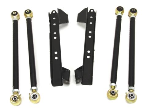 97-06 Jeep Wrangler TJ SWB LCG Long Arm &amp; Bracket Upgrade Kit Lower 3-5 Inch Lift TeraFlex