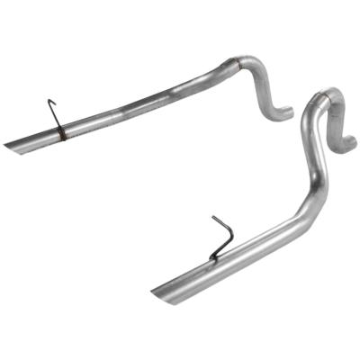 Pre-Bent Tailpipes Fits 1986-1993 Ford Mustang Lx 5.0L &amp; 1986 Mustang Gt 5.0L Engines Flowmaster