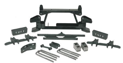 6 Inch Lift Kit 92-98 Chevy/GMC Suburban 2500 8 Lug Fits Models with Cast Lower Control Arms Tuff Country