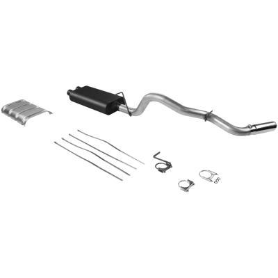 American Thunder Cat-Back Exhaust System 1999-2002 Chevrolet Silverado 2500 &amp; Gmc Sierra 2500 With 6.0L Engine Non Hd Models Aggressive Sound Flowmaster