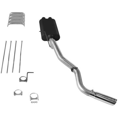 American Thunder Cat-Back Exhaust System 1999-2002 Chevrolet Silverado 2500 &amp; Gmc Sierra 2500 With 6.0L Engine Non Hd Models Aggressive Sound Flowmaster