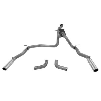 American Thunder Cat-Back Exhaust System 1999-2007* (*Classic Body Only) Chevrolet Silverado/Gmc Sierra 1500 With 4.3L, 4.8L, 5.3L Engines Aluminized Steel Aggressive To Moderate Sound Flowmaster