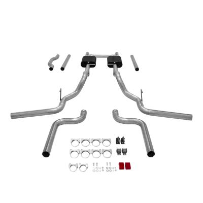 American Thunder Crossmember-Back Exhaust System Fits 1973-1974 Chevrolet And Gmc C10, C20 2Wd With V8 Engines Flowmaster