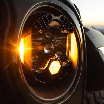 DOT LP6 LED Headlight Replacement Universal (Amber) Baja Designs