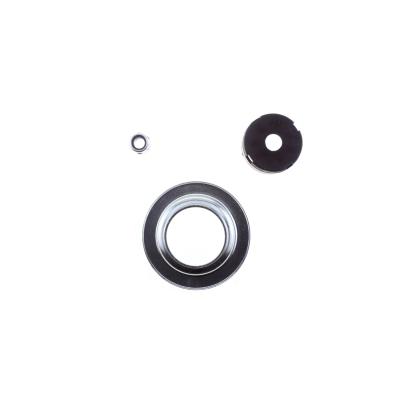 Suspension Shock Absorber Twintube Rear BMW 645Ci 2005-2004 650i 2010-2006 Eye 15.8mm Stem Black Paint B4 OE Replacement Bilstein
