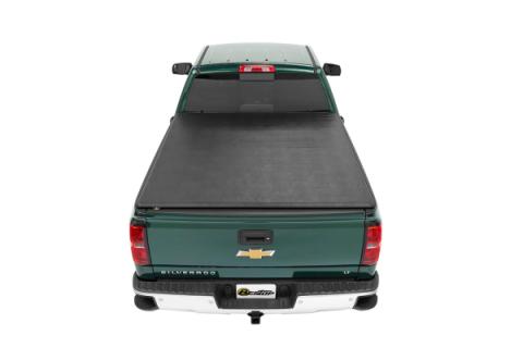 EZ-Roll Soft Tonneau Cover For Chevy/GMC 1994-2003 S10/Sonoma 6.0 Foot Black Tailgate Spoiler Not Included Bestop