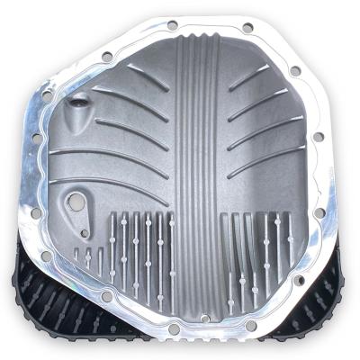 Ram-Air Differential Cover Kit Satin Black/Machined w/Hardware for 17-24 Ford F250 HD Tow Pkg and F350 SRW with Dana M275 Rear Axle Banks Power