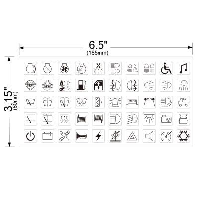 Jeep/Truck Switch Labels Bulldog Winch