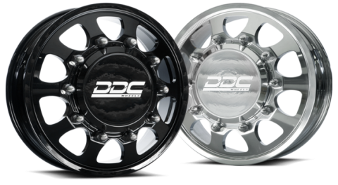 Dually Wheels The Shield 20x7.75 8x210 Gloss Black 11-25 Silverado/Sierra 3500 DDC Wheels
