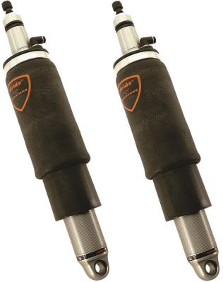 Rear HQ Shockwaves 7000 Series W/ 4.1 Inch Stroke And 2 Inch Stud Pair Of Rebound Adjustable Shock waves 4 Inch Rolling Sleeve W/ 1/4 Inch Fittings And Bearing Spacers 1/2 Inch And 5/8 Inch 11 Inch X 14.5 Inch W/ A 12.75 -13 Inch Ride Height Ridetech