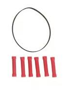 X-Series Voltage Gauge Kit 8-18 Volts / Black Bezel and Volts Faceplate AEM Electronics