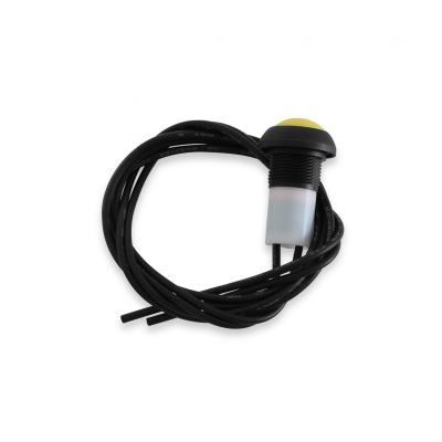 2-button External Button Kit for CD Carbon Dashes Waterproof Momentary Buttons with flying leads AEM Electronics