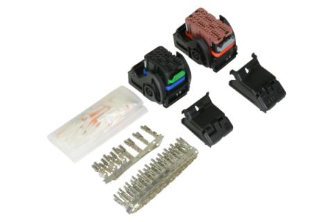 VCU 200 Plug &amp; Pin Kit Supplied with Terminals, Seals, and Housings AEM Electronics