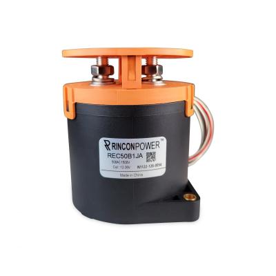 Rincon Power REC50B1JA High Voltage Contactor 500A/1500V SPST Normally Open AEM Electronics