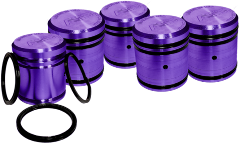 ATS 68Rfe Accumulator Piston Kit Fits 2007.5+ 6.7L Cummins