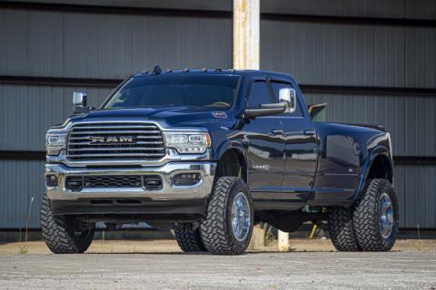 5.0 Inch Dodge Radius Arm Suspension Lift Kit (2020 Ram 3500 4WD Diesel, Air Ride, Dual Rear Wheels) Rough Country