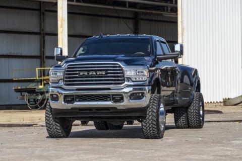 5.0 Inch Dodge Radius Arm Suspension Lift Kit (2020 Ram 3500 4WD Diesel, Air Ride, Dual Rear Wheels) Rough Country