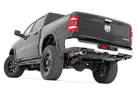 6 Inch RAM Suspension Lift Kit w/V2 Shocks 19-23 RAM 1500 4WD 22XL Factory Wheel Models Rough Country