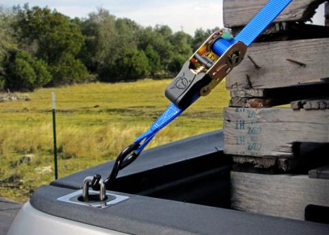 Raised Fit Retractable Tie-Down Anchors 2014 + Silverado/Sierra 1500/2500/3500 Bullring