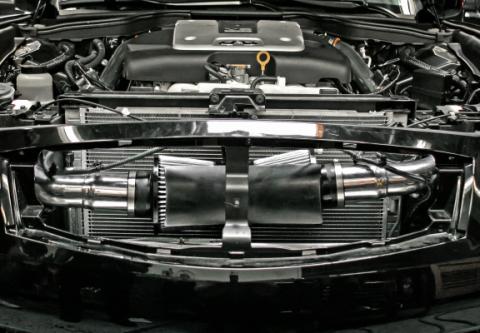 Infiniti G37/Q60 Air Intake Gen 3 Dual Ultra Long Tube w/Shield Dry Filter For 08-13 Infiniti G37 14-15 Infiniti Q60 Stillen