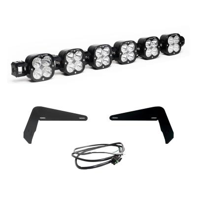 XL Pro Linkable Sport Bumper Light Kit 21-26 Bronco 22-26 Bronco Raptor w/ OE Steel Bumper (Multi-Pattern Clear Upfitter Wiring) Baja Designs
