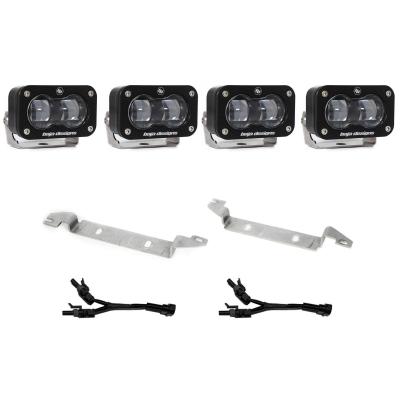 S2 SAE OEM Fog Light Replacement Kit 2025-On Toyota 4Runner Non-TRD Pro Clear Baja Designs
