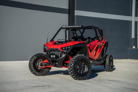 S1 LED Headlight Kit 20-24 RZR Pro XP 22-24 RZR Pro R/Turbo R Multi-Pattern Clear Baja Designs