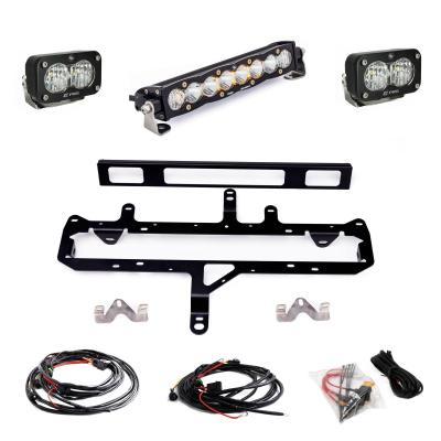 S8 10-inch/S2 Pro Grille Light Kit 2024-On Toyota Tacoma TRD Pro Clear Baja Designs
