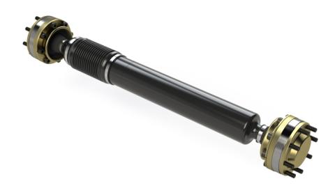 07-11 Wrangler JK 2 Door High-Angle Rzeppa CV Driveshaft Rear 3-6 Inch Lift TeraFlex