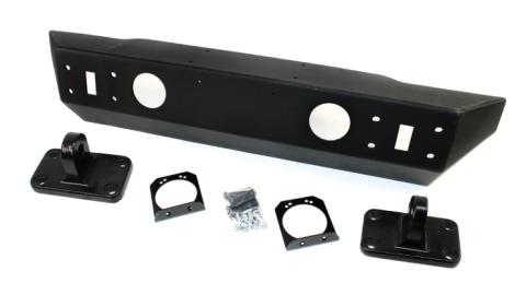 07-18 Wrangler JK RockGuard Explorer Front Bumper Offset Drum Winch TeraFlex
