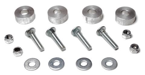 97-06 Jeep Wrangler TJ HD Gas Tank Skid Plate Spacer Lowering Kit TeraFlex