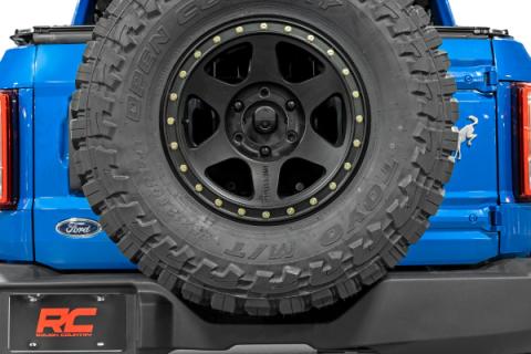 Spare Tire Relocation 21-Up Ford Bronco 4WD Rough Country