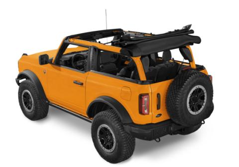 Trektop '21-26 Bronco 2-Door Black Diamond Bestop