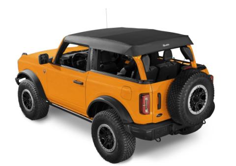 Trektop '21-26 Bronco 2-Door Black Diamond Bestop
