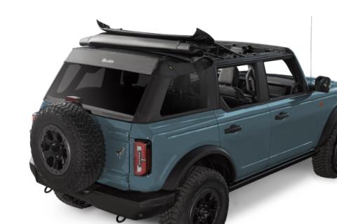 Trektop '21-26 Bronco 4-Door Black Diamond Bestop