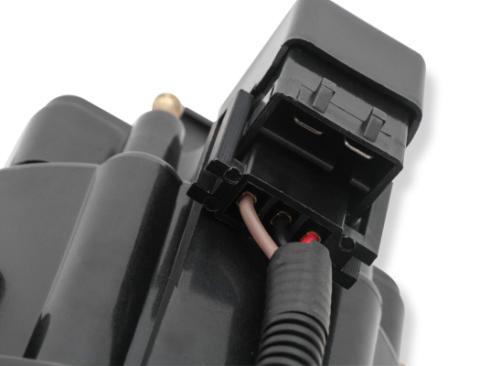 Performance Distributor Hei Chev V8 265-454 W/ Coil Replacement Hei Distributor, Direct Plug In With Oe Type Connectors, GM Hei Equipped Cars, Trucks (Pre-Computer). High Dielectric Strength Cap, Brass Male Towers ACCEL