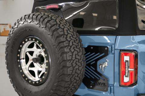 21-25 Ford Bronco Spare Tire Relocation Kit Anvil Off-Road