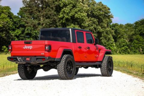 Jeep Gladiator 3.5 Inch Jeep Suspension Lift Kit Coil Springs Vertex Reservoir Shocks For 20-Pres Jeep Gladiator Rough Country