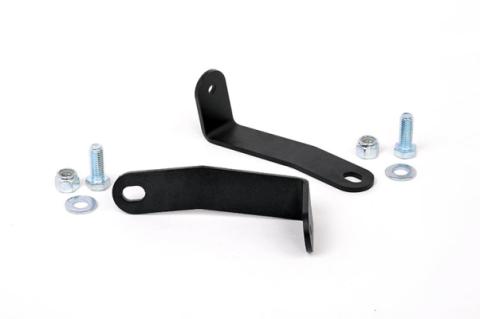 Jeep 20 Inch LED Light Bar Bumper Hoop Mounts TJ/YJ Rough Country