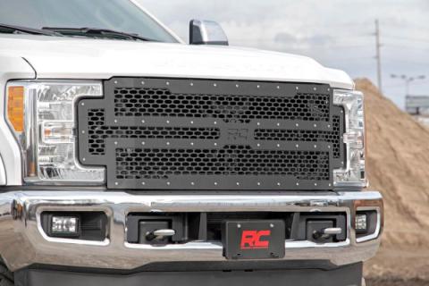 Ford Mesh Grille 17-19 Super Duty Rough Country