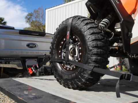 Essential UTV Tire Bonnet Kit Black SpeedStrap