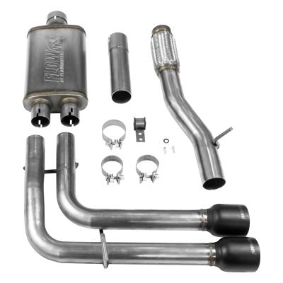 Flow Fx Cat-Back Exhaust System 2014-2019 (Classic Body) Chevrolet Silverado 1500 And Gmc Sierra 1500 Crew Cab And Double Cab Models With 4.3L/5.3L Engine Aggressive To Moderate Sound Flowmaster