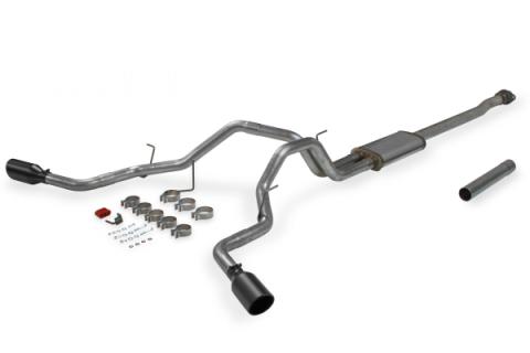 Flow Fx Cat-Back Exhaust System Fits 2009-2014 Ford F-150, 3.5L Ecoboost, 4.6L, 5.0L, 5.4L, 2/4 Wheel Drive/All Wheelbases Moderate Sound Flowmaster