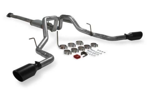 Flow Fx Cat-Back Exhaust System Fits 2009-2014 Ford F-150, 3.5L Ecoboost, 4.6L, 5.0L, 5.4L, 2/4 Wheel Drive/All Wheelbases Moderate Sound Flowmaster