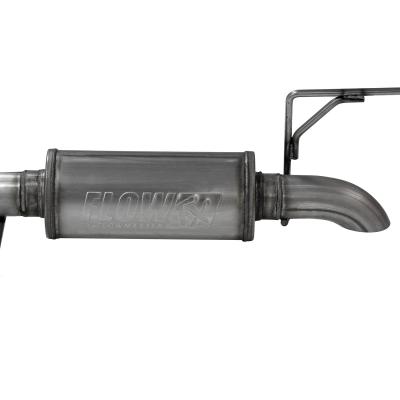 Flow Fx Extreme Cat-Back Exhaust System 2020-2025 Jeep Gladiator Jt 3.6L Flow Fx Extreme Stainless Steel 3.0 Inch Cat-Back System Flowmaster