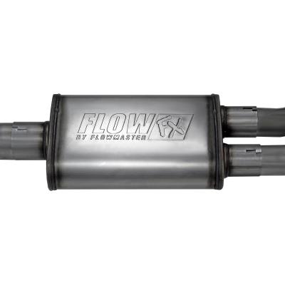 Flow Fx Cat-Back Exhaust System Fits 2021-2025 Ford F-150 2.7, 3.5, 5.0-Liter, Flow Fx Cat-Back 3.00-Inch To 2.50-Inch Stainless Steel Exhaust System, Dual Out Same Side Exit Flowmaster