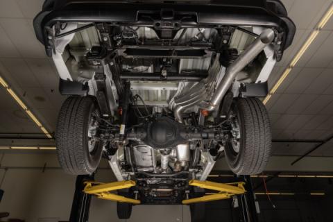 Flow Fx Direct Fit Muffler Fits 20-26 GM 2500Hd/3500Hd 6.6L Gas Engine Ffx Direct Fit Muffler Exhaust System, 409 Stainless Steel Flowmaster