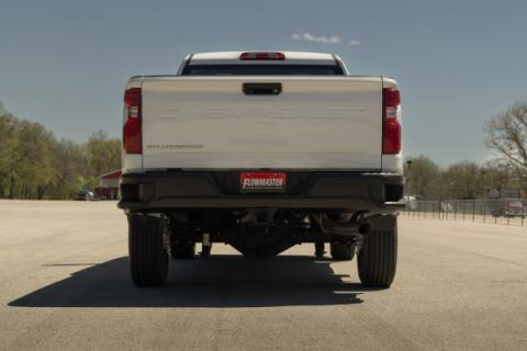 Flow Fx Direct Fit Muffler Fits 20-26 GM 2500Hd/3500Hd 6.6L Gas Engine Ffx Direct Fit Muffler Exhaust System, 409 Stainless Steel Flowmaster