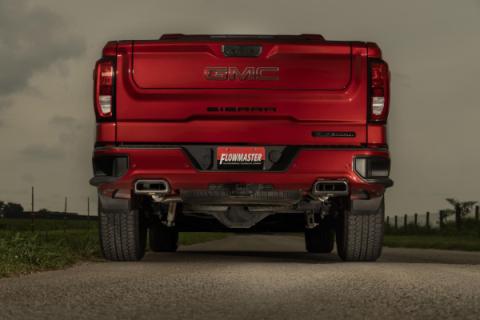 Signature Series Exhaust System Fits 2019-2026 (New Body) Silverado/Sierra 1500 Crew Cab/Double Cab Models With 5.3L And Factory Dual Tailpipes, 304 Stainless Steel Exhaust Flowmaster